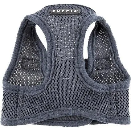 Puppia Soft Jacket Harness (B) - Grey